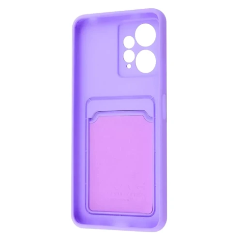 Аксессуар для смартфона WAVE Colorful Case Pocket Light Purple for Xiaomi Redmi Note 12 4G: Тип накладка на заднюю часть