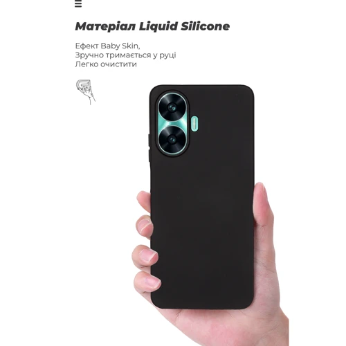 Чехол для телефонов ArmorStandart ICON Case Black for Realme C55 (ARM70911) фото 7