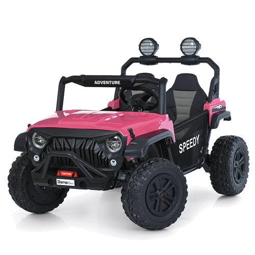 Детский электромобиль Bambi Джип розовый (M 6206EBLR-8(24V)): Вид джип