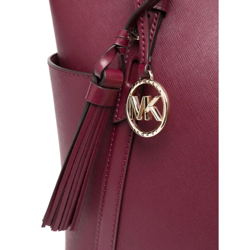 Жіноча сумка тоут Michael Kors Nomad MD TZ Tote бордова (30F0LNXT2L950): Фактура Сап'яну, матова