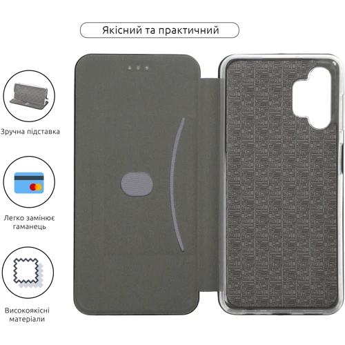 Чехол для телефонов Fashion Classy Black for Samsung A136 Galaxy A13 5G / A047 Galaxy A04s: Материал искусcтвенная кожа
