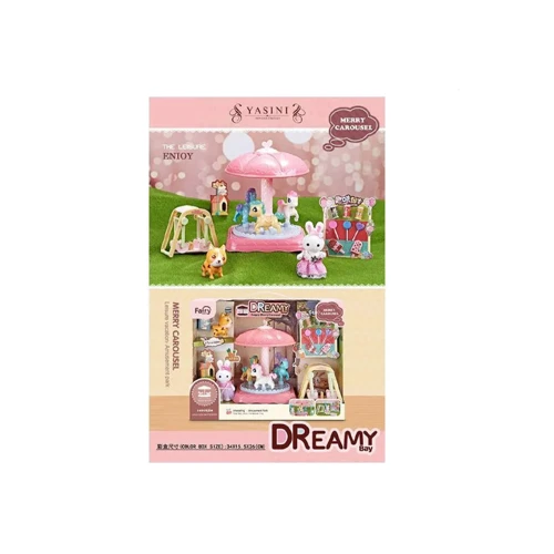 Игровой набор с флоксовыми животными карусель (6659): Производитель Noname