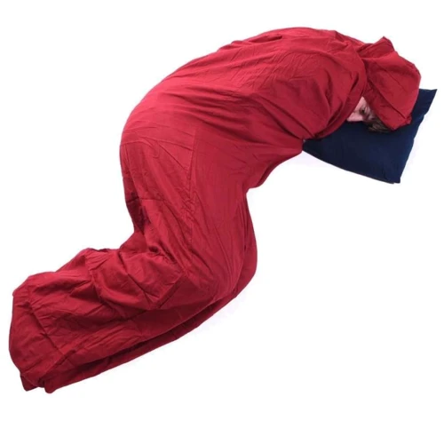 

Вкладыш для спального мешка Trekmates Cotton Liner Hotelier TM-004075 deep red - O/S - красный (015.0801)