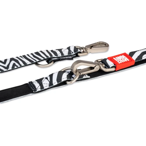 Поводок многофункциональный Max & Molly Urban Pets Multi-Function Leash - Zebra/M (4897039632168): Вид Обычный