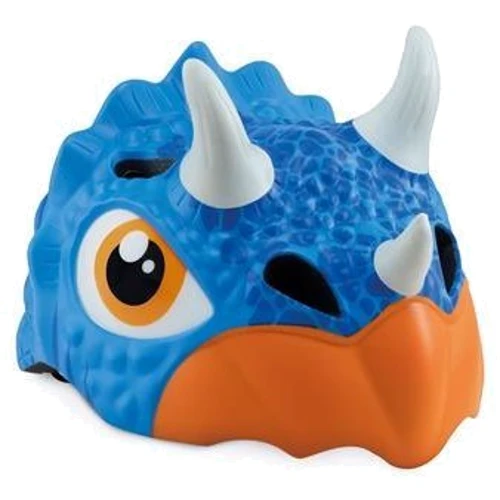 Шолом захисний дитячий Globber Fantasy Helmet трицератоп синій, 49-55 см (605-100): Розмір S