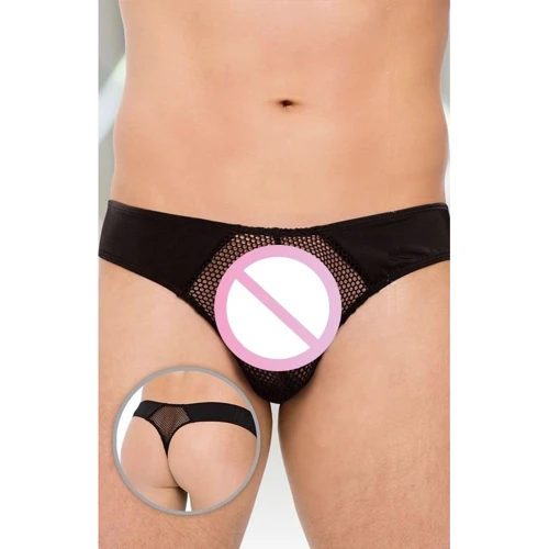 Мужские трусы SoftLine - Thong 4514, M/L (black)
