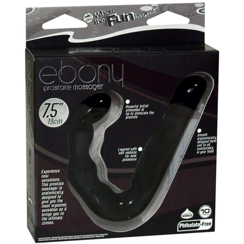 Масажер простати Orion - Ebony Prostate Massager
