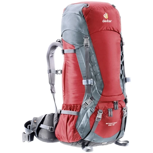 Рюкзак Deuter Aircontact 55 + 10 Cranberry-Titan (33442)