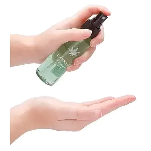 Массажное масло Shots - Cannabis Massage Oil, 100 мл