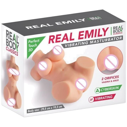 Мастурбатор с вибрацией Real Body Real Emily