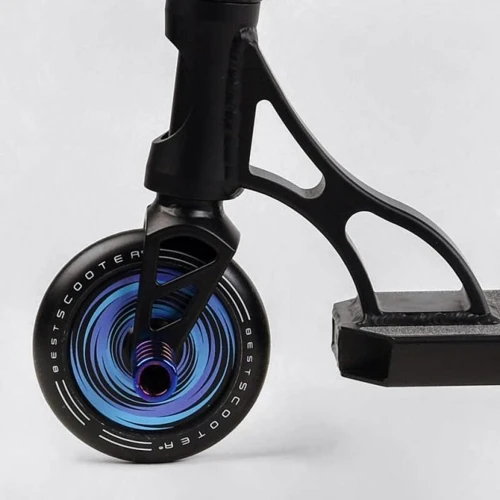 Самокат трюковый Best Scooter Portal синий (PL-71744): Конструкция рамы цельная