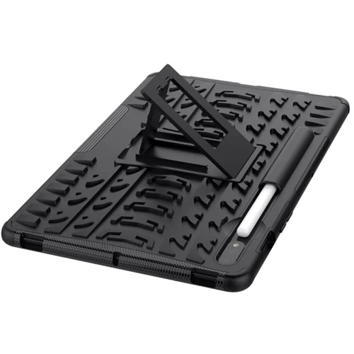 Аксесуар для планшетних ПК Epik TPU+PC Protector Stand Black для Samsung X810 Galaxy Tab S9 Plus / S9 FE Plus SM-X610/SM-X616B: Матеріал Пластик + TPU