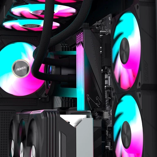 Кулер GIGABYTE AORUS EZ CHAIN FAN 120 (GP-ECFAN1201): Кількість вентиляторів, шт 1