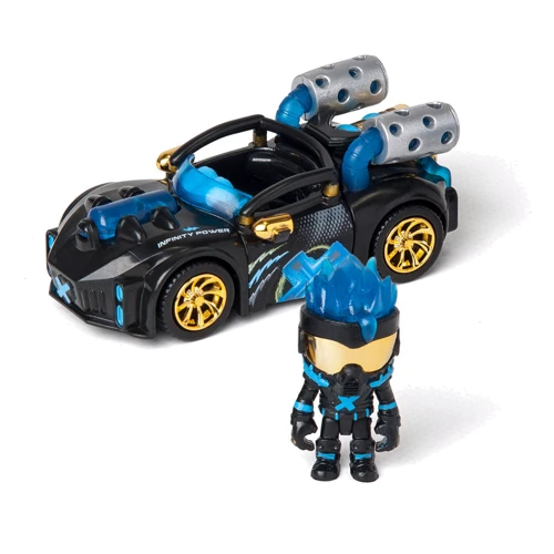 Машинка-конструктор T-Racers – Міксуй та драйвуй (з гонщиком, в ас., у дисплеї) (PTR1D208UA01)