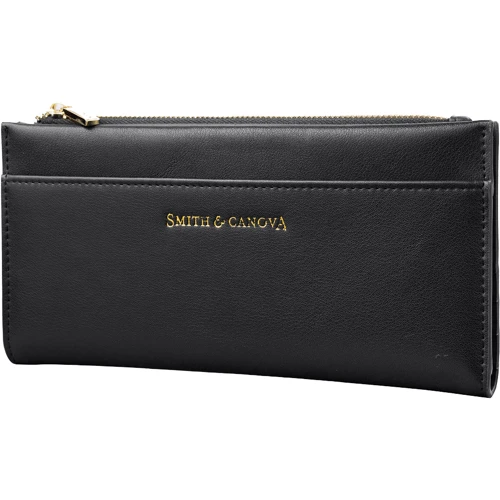 Женский кошелек Smith&Canova черный (FUL-26811-black) фото 8