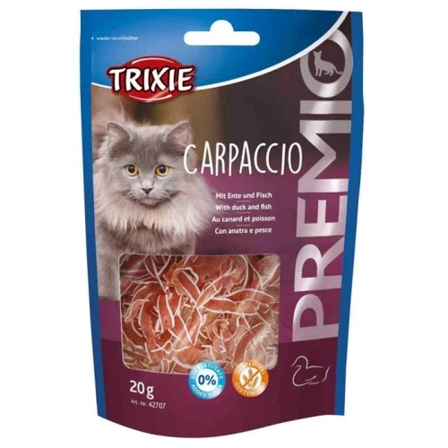 Лакомство для кошек Trixie Premio Carpaccio с уткой и рыбой 20 г (4011905427072)