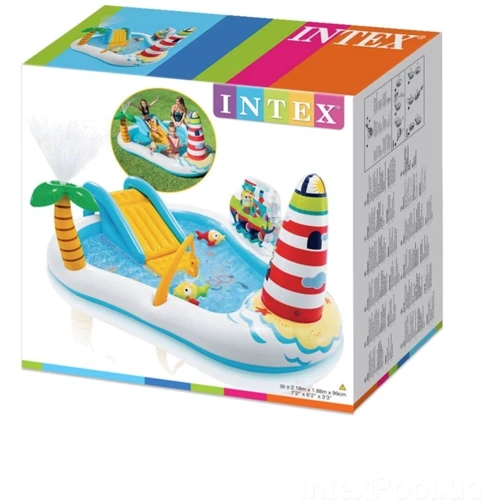Игровой центр Intex 57162 Рыбалка 218-188-99см фото 9