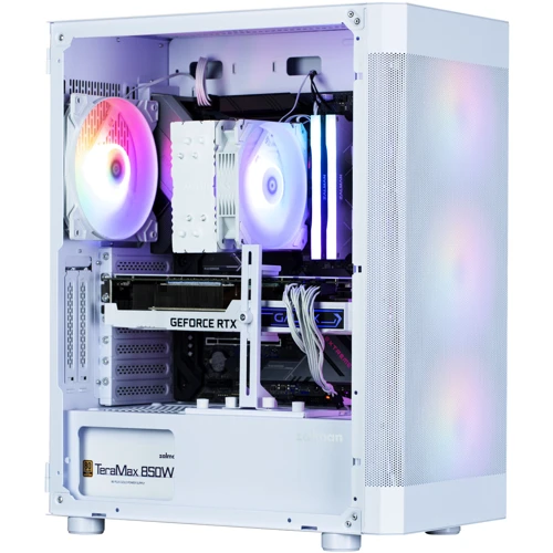 Корпус Zalman I4 TG White фото 6