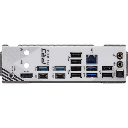 ASRock X870 Pro RS WiFi UA: Разъемы на плате USB 3.2 Gen 2, USB 3.2 Gen 1, USB 2.0, СОМ