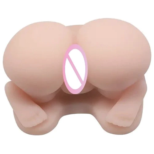 Мастурбатор с двойной вибрацией и двумя входами LYBAILE - Pussy & Ass hole (BM-009115)