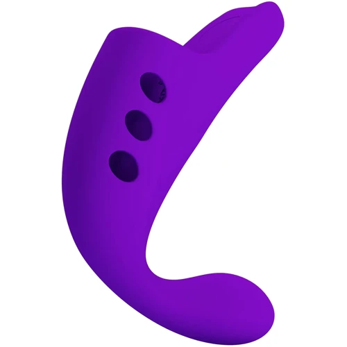 Вибронасадка на палец LYBAILE Pretty Love - Fingering Vibrator Gorgon Purple (BI-210298-1)