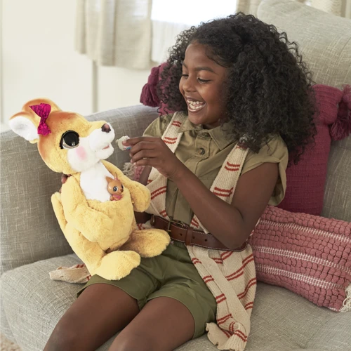 Інтерактивна іграшка Hasbro Furreal Friends Кенгуру мама Джозі і її кенгурята (E6724) фото 5