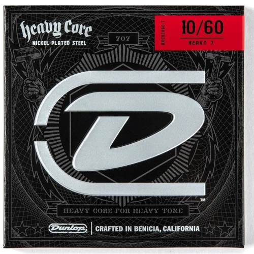 Струна для гитар Комплект струн DUNLOP DHCN10607 Heavy Сore Еlectric Guitar Strings (10-60): Назначение Для электрогитары