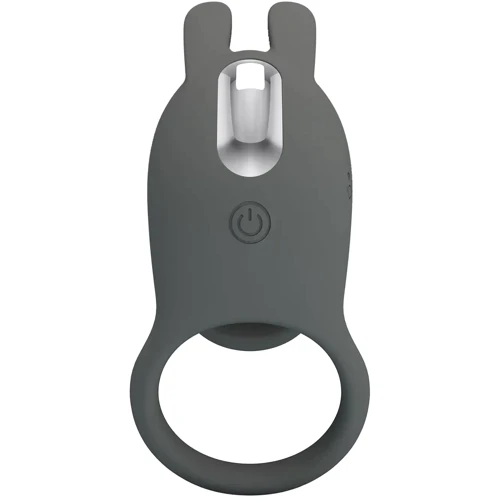 Насадка с вибрацией LYBAILE Pretty Love Master Ring Gray (BI-210326-1)