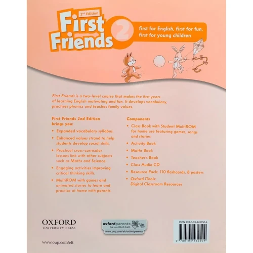 First Friends 2nd Edition 2: Activity Book: ISBN 9780194432504