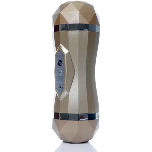 Мастурбатор с двумя входами и вибростимуляцией BOSS Vagina Double Delight 35 function USB, BS2600075