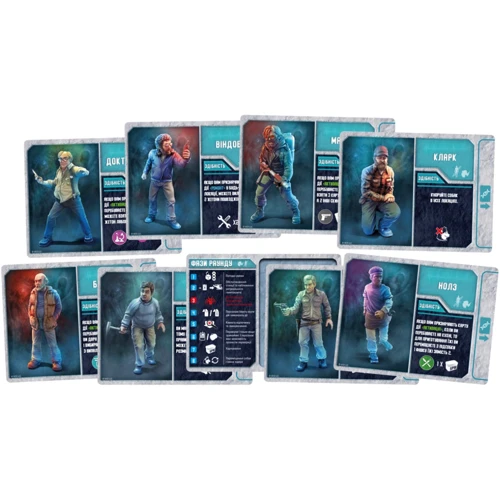 Настольная игра White Games / Geekach Games Істота. Настільна гра (The Thing: The Boardgame): Вид карточные