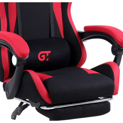 Геймерське крісло GT Racer X-2324 Fabric Black/Red