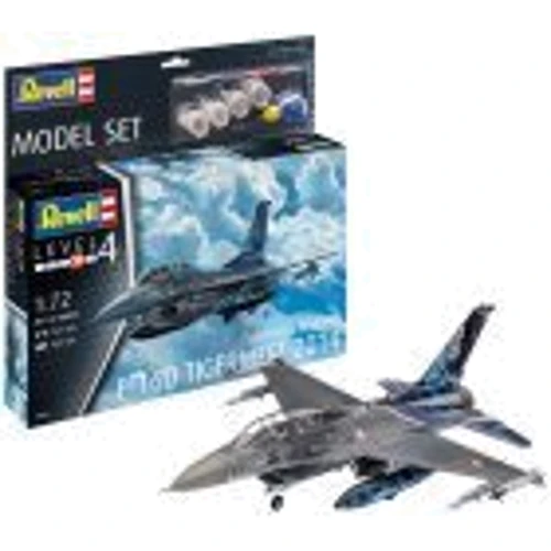 Сборная модель-копия Revell Самолет F-16D Tigermeet 2014 Уровень 4 (RVL-63844): Производитель Revell