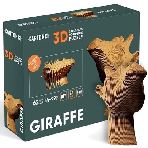 Картонный конструктор Cartonic 3D Puzzle GIRAFFE