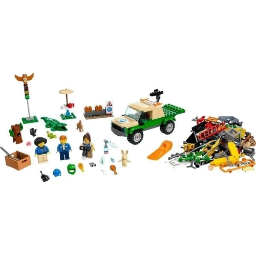 Конструктор LEGO City Missions Місії порятунку диких тварин (60353): Серія City