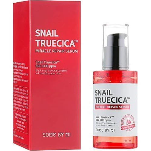 SOME BY MI Snail Truecica Miracle Repair Serum Восстанавливающая сыворотка с муцином чёрной улитки и керамидами 50 ml
