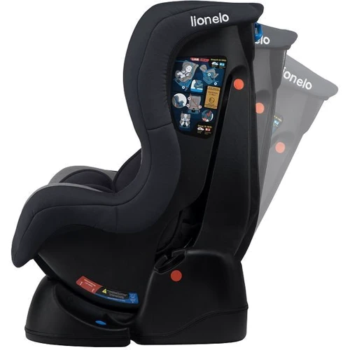 Автокресло Lionelo Liam (0-18 кг) (cozy grey): Крепление Isofix нет