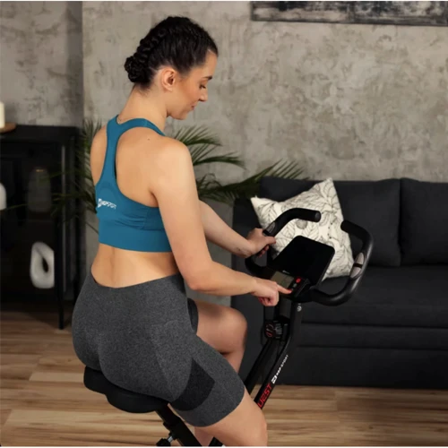 Велотренажер Hop-Sport HS-3020X Quest X-Bike черно-красный (5902308232501)