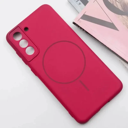 Чохол для телефона Lakshmi Case Silicone Cover Full Camera MagFit Rose Red для Samsung G990 Galaxy S21 FE: Сумісність Samsung G990 Galaxy S21 FE