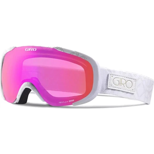 Горнолыжная маска Giro Field Flash белый Deco Zeiss Amber 37% (8044420)