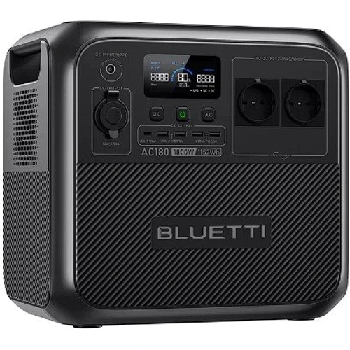 Комплект Bluetti AC180 1152Wh 1800W + battery module B300 3072Wh: Емкость аккумулятора, Вт/ч 4224