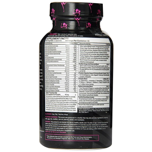 Muscle Pharm FitMiss Balance 120 caps: Форма выпуска Капсулы
