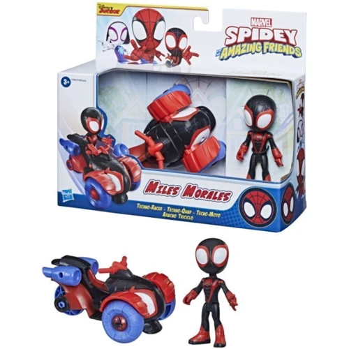 Ігровий набір HASBRO Spider Man Спайді та його дивовижні друзі (MILES TECHNO RACER) (F1459_F1941) фото 8