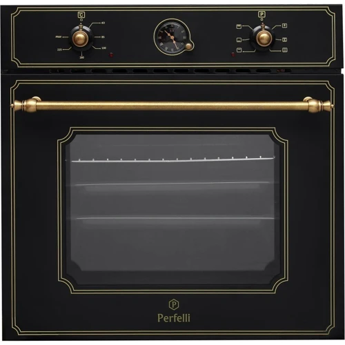 Духова шафа електрична Perfelli BOE 6644 BL Retro