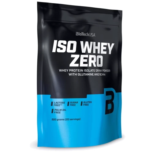 Протеїн BioTech Iso Whey Zero 500 g /20 servings/ Popcorn