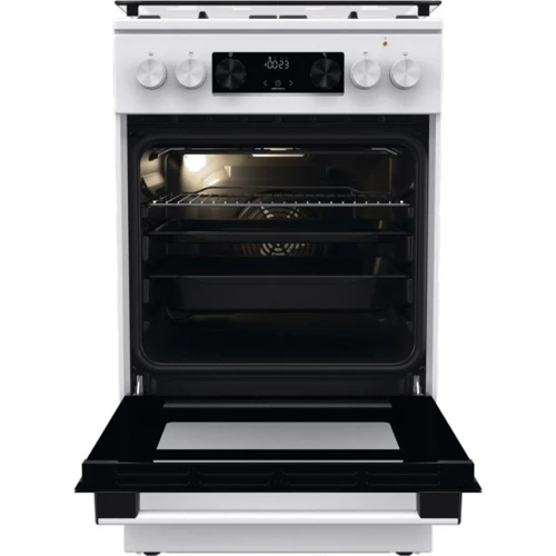 Плита комбинированная Gorenje GK5C61WF: Управление механическое, сенсорное