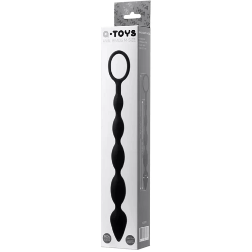 Анальная цепочка Toyfa A Toys М Size (черный)