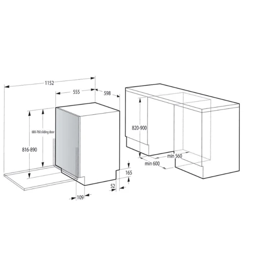 Встраиваемая посудомоечная машина Gorenje GV673C62 фото 15