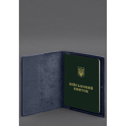 Обложка для военного билета BlankNote с карманами 7.2 синий (BN-OP-7-2-navy-blue): Страна производитель Украина