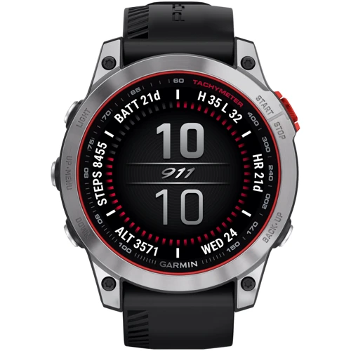 Смарт-часы Garmin Epix (Gen 2) Porsche Design (010-02582-70): Дисплей 1.3 AMOLED (416 x 416)